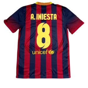 2013/14 Barcelone Domicile - A.Iniesta 8 (S)