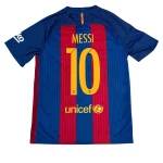 2016/17 Barcelone Domicile - Messi 10 (M)