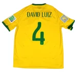 2014/15 Brésil Domicile - David Luiz 4 (L)