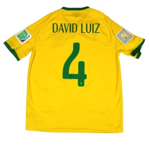 2014/15 Brésil Domicile - David Luiz 4 (L)