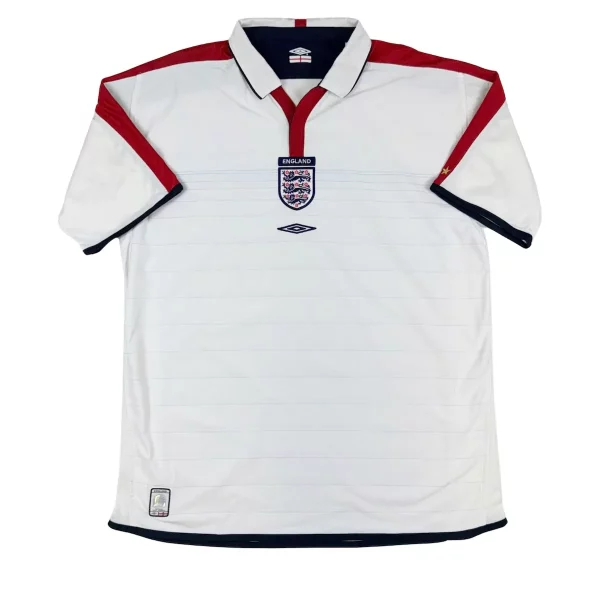 Maillot de l'Angleterre 2003 05 Domicile