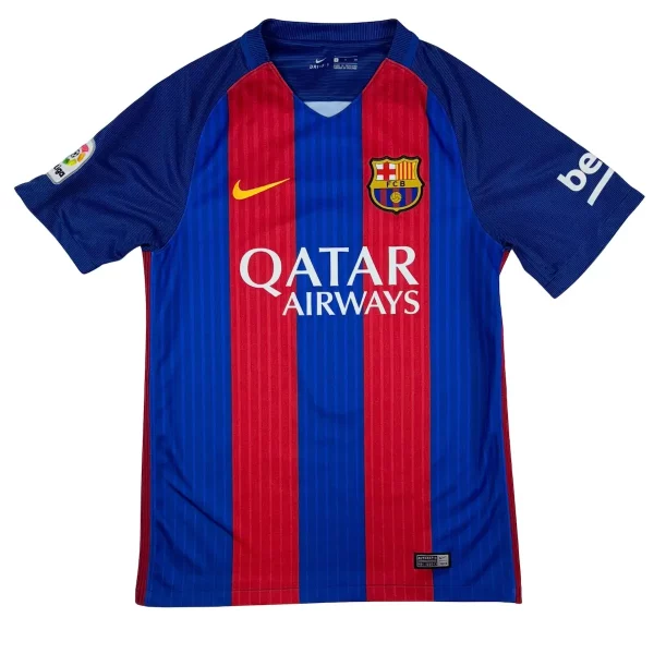 Maillot de Barcelone 2016 17 Domicile Suárez 9