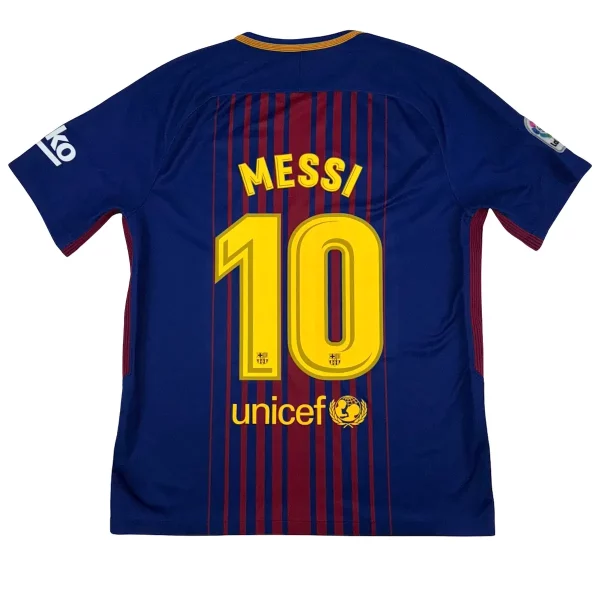 Maillot de Barcelone 2017 18 Domicile Messi 10
