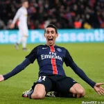 maillot du PSG 2015 16 domicile di maria 11