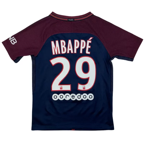Maillot du PSG 2017 18 Domicile Mbappé 29