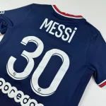 Maillot du PSG 2021 22 Domicile Messi 30