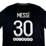Maillot du PSG 2021 22 Third Messi 30