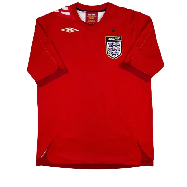 Maillot de l'Angleterre 2006 08 Extérieur
