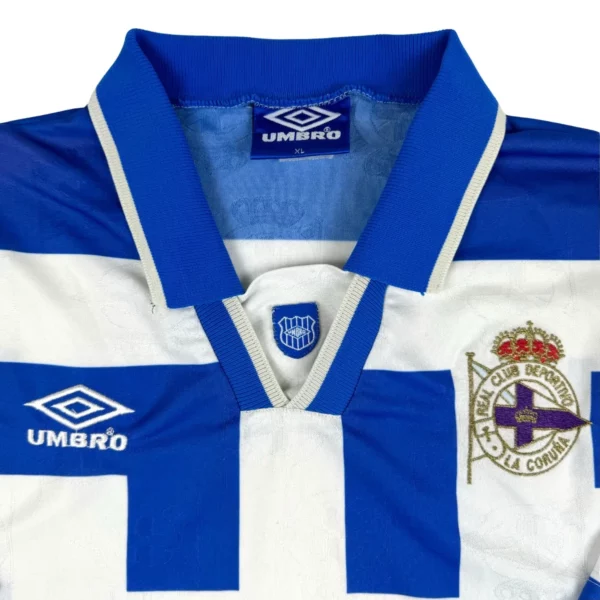 Maillot du Deportivo La Corogne 1994 97 Domicile