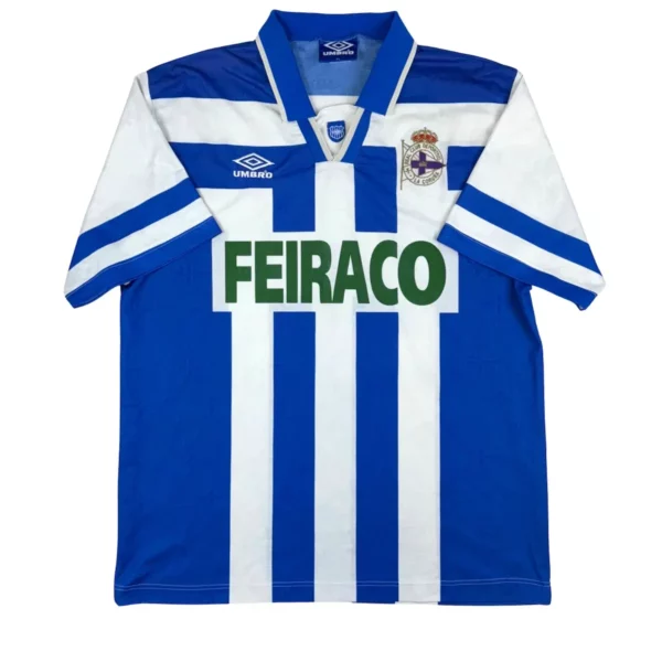 Maillot du Deportivo La Corogne 1994 97 Domicile