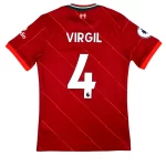 Maillot de Liverpool 2021 22 Domicile Virgil 4