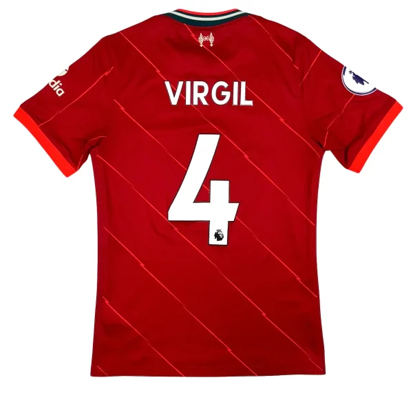 Maillot de Liverpool 2021 22 Domicile Virgil 4