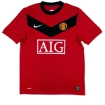 Maillot de Manchester United 2009 10 Domicile