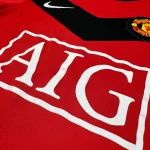 Maillot de Manchester United 2009 10 Domicile