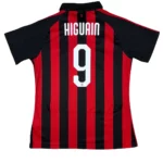 Maillot de l'AC Milan 2018 19 Domicile Higuain 9