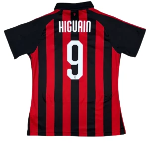 Maillot de l'AC Milan 2018 19 Domicile Higuain 9