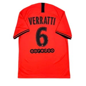 Maillot PSG 2019 20 Extérieur Verratti 6
