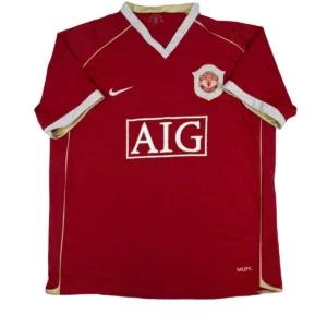 Maillot de Manchester United 2006 07 Domicile