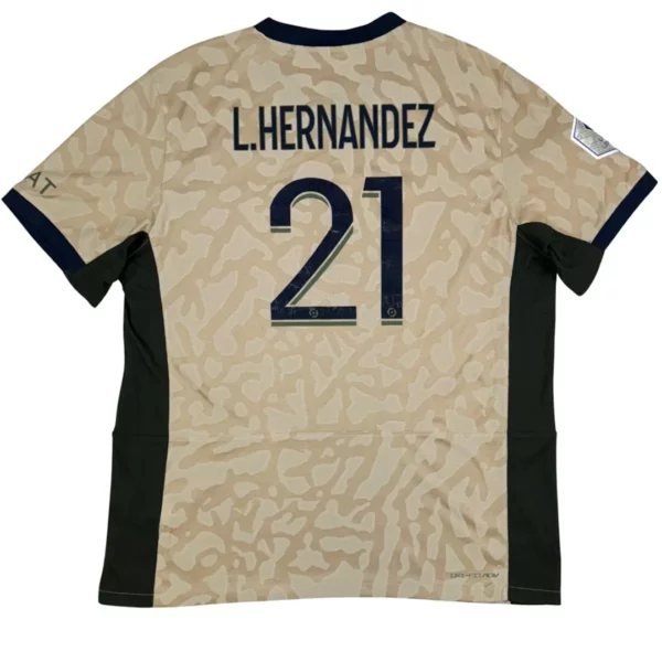 Maillot du PSG 2023 24 Fourth L.Hernandez 21