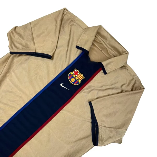 Maillot de Barcelone 2001 03 Extérieur