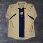 Maillot de Barcelone 2001 03 Extérieur