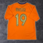 Maillot de Barcelone 2006 2008 Extérieur Messi 19
