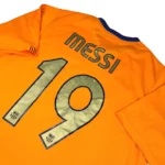 Maillot de Barcelone 2006 2008 Extérieur Messi 19