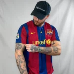 Maillot de Barcelone 2007 08 Domicile Ronaldinho 10