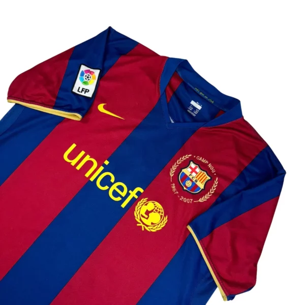 Maillot de Barcelone 2007 08 Domicile Ronaldinho 10