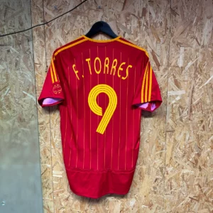Maillot de l'Espagne 2006 07 Domicile F. Torres 9
