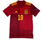 Maillot de l'Espagne 2020 21 Domicile Thiago 10