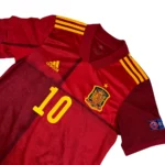 Maillot de l'Espagne 2020 21 Domicile Thiago 10
