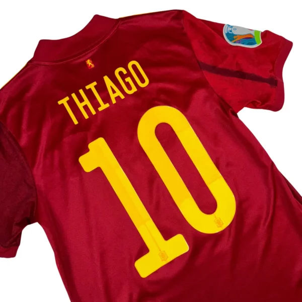 Maillot de l'Espagne 2020 21 Domicile Thiago 10