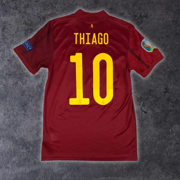 Maillot de l'Espagne 2020 21 Domicile Thiago 10