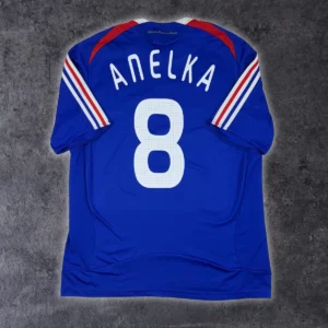 Maillot de la France 2007 08 Domicile Anelka 8