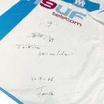 Maillot de l'OM 2004 05 Domicile signé maoulida