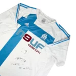 Maillot de l'OM 2004 05 Domicile signé maoulida