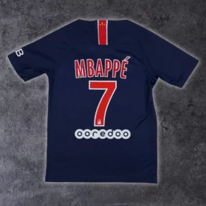 Maillot du PSG 2018 19 Domicile Mbappé 7