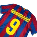 Maillot de Barcelone 2009 10 Domicile Ibrahimović 9