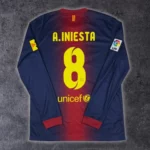 Maillot de Barcelone 2012 13 Domicile A.Iniesta 8
