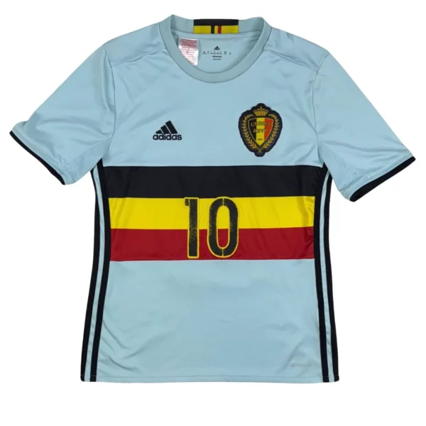 Maillot de la Belgique 2016 17 Extérieur E.Hazard 10