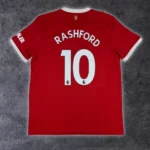 Maillot de Manchester United 2021 22 Domicile Rashford 10