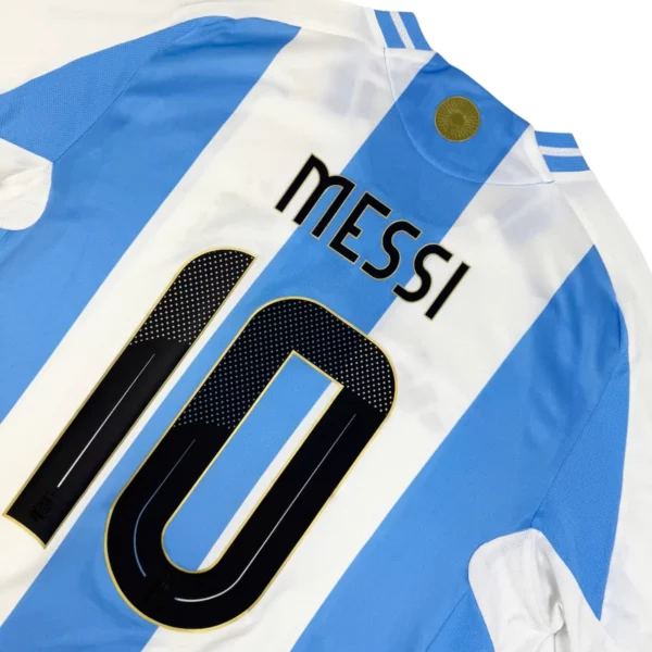 Maillot de l'Argentine 2024 25 Domicile Messi 10