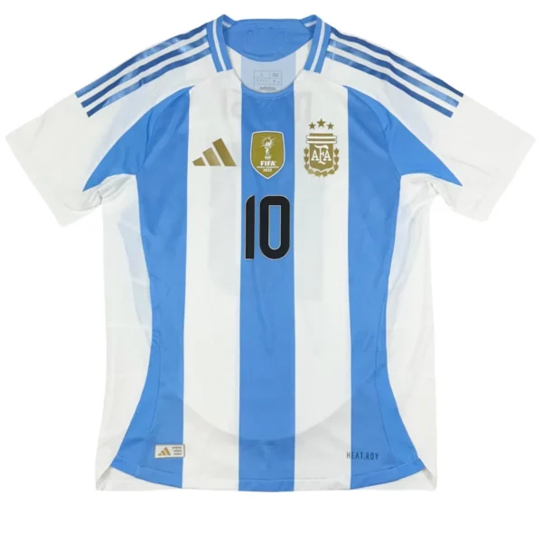 Maillot de l'Argentine 2024 25 Domicile Messi 10