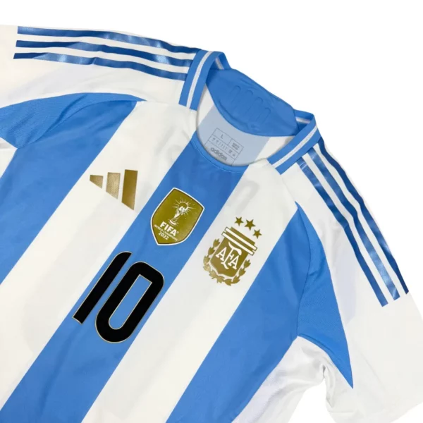 Maillot de l'Argentine 2024 25 Domicile Messi 10