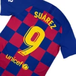Maillot de Barcelone 2019 20 Domicile Suàrez 9