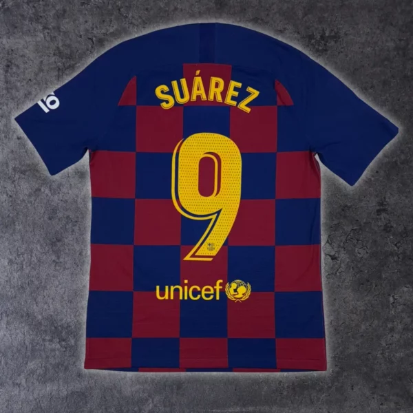 Maillot de Barcelone 2019 20 Domicile Suàrez 9