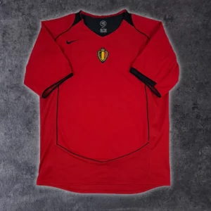 Maillot de la Belgique 2004 06 Domicile