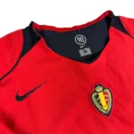 Maillot de la Belgique 2004 06 Domicile