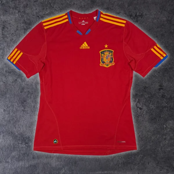 Maillot de l'Espagne 2009 10 Domicile